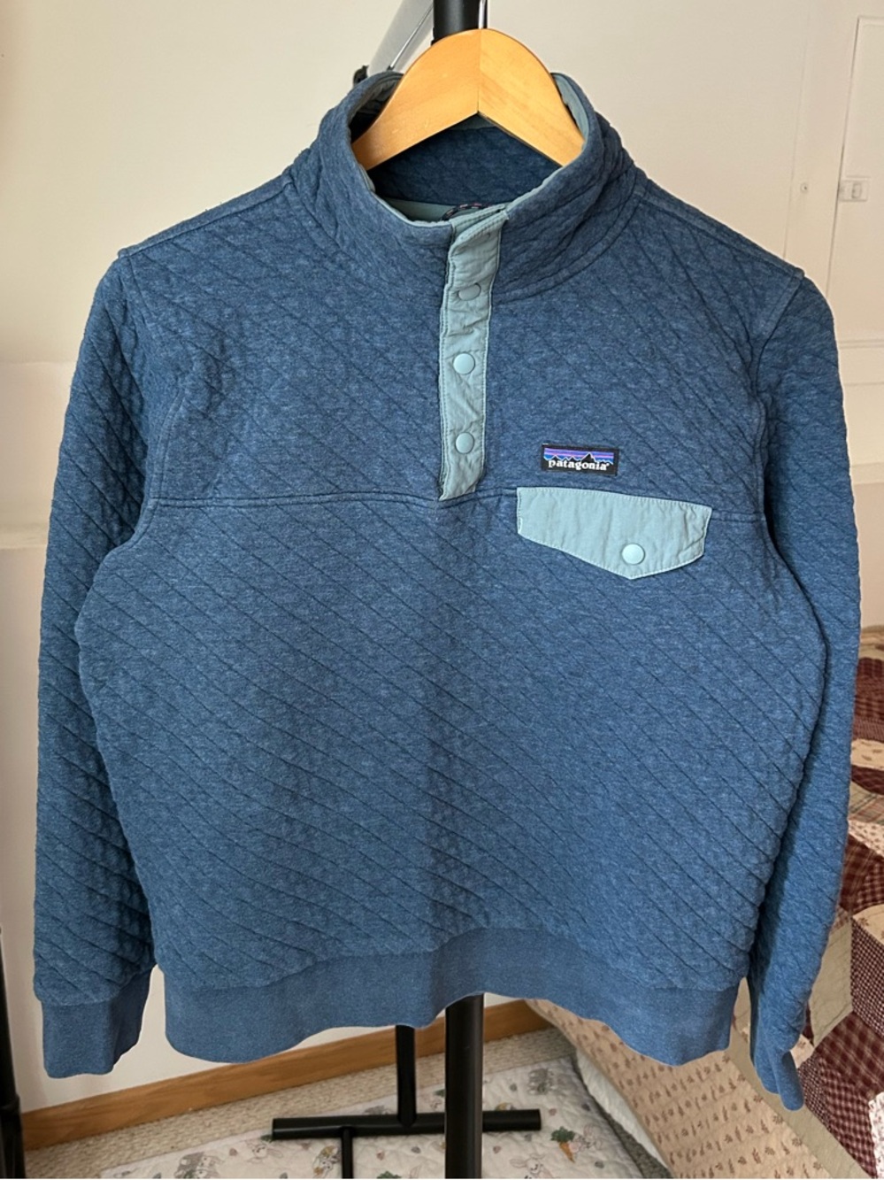 Patagonia Cotton Quilt Snap-T Pullover